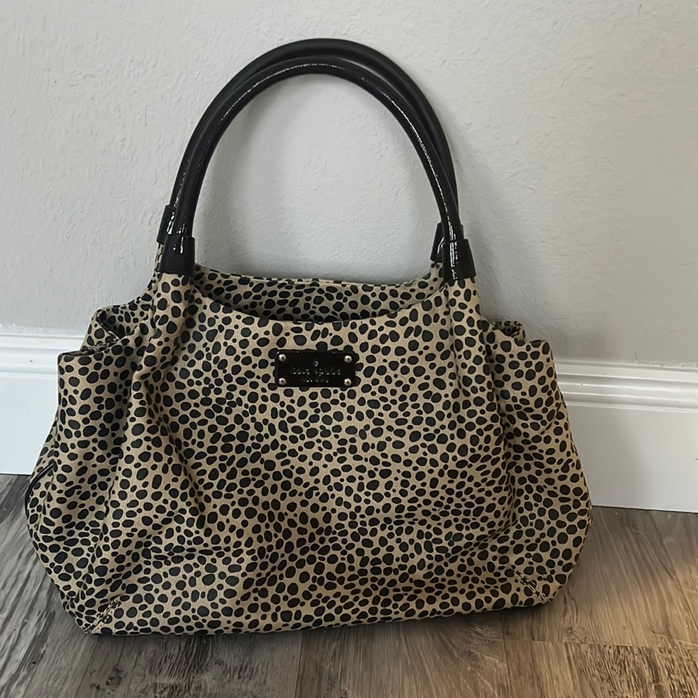 Kate spade leopard handbag.